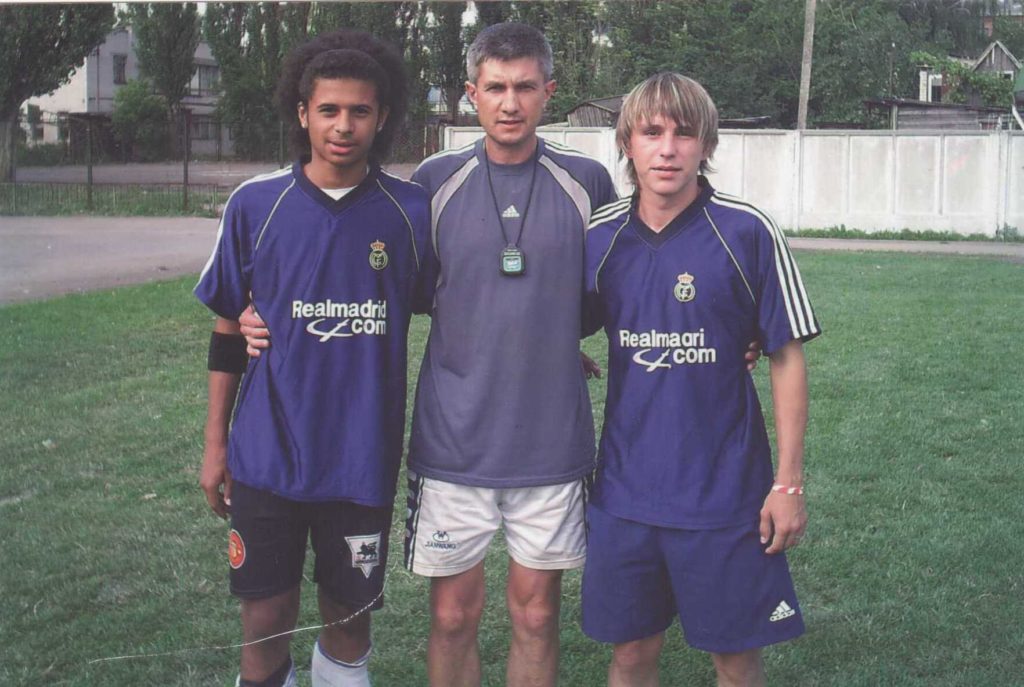 Есеола, Віктор Шиманський, Іван Хлань 1990 р. (ДЮСШ Полісся)